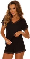 De Lafense Pijama dama DE LAFENSE 840 HAZEL negru: S (31413 S)