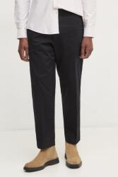 HUGO BOSS nadrág férfi, fekete, egyenes, 50530860 - fekete 48