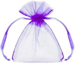  Organza tasak lila 14x17cm 4 db (602395)