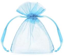  Organza tasak világoskék 14x17 cm 4 db (215807)
