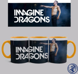  Imagine Dragons - Dan Reynolds bögre (Narancssárga)