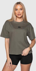 Iron Aesthetics Női oversized póló Iron Aesthetics Easy Day, zöld: L - XL Zöld