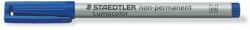 STAEDTLER Alkoholmentes marker, OHP, 1 mm, STAEDTLER "Lumocolor® 315 M", kék (TS3153) - hazunktajan