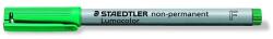 STAEDTLER Alkoholmentes marker, OHP, 0, 6 mm, STAEDTLER "Lumocolor® 316 F", zöld (TS3165) - hazunktajan