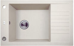 Laveo PIONIER minicsepptálcás jázmin mosogató automata dugókiemelős, helytakarékos szifonnal (SBR_J13T) - mosibolt