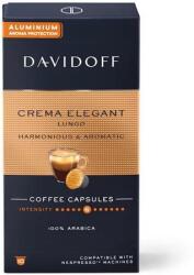 Davidoff Kávékapszula, Nespresso® kompatibilis, 10 db, DAVIDOFF "Crema Elegant Lungo (KHK1067) - hazunktajan
