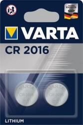 VARTA Gombelem, CR2016, 2 db, VARTA (VECR2016D) - hazunktajan