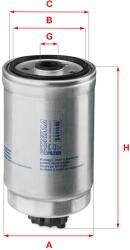 SOFIMA Filtru combustibil SOFIMA S 4414 NR (S 4414 NR) - fixbox