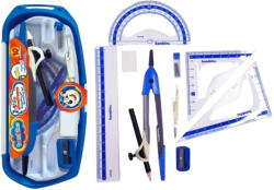 St. Majewsk Körző és vonalzó készlet, 10 db, STANDARD, BAMBINO (TO-ZGE-9752-XXX-STXX-ST)