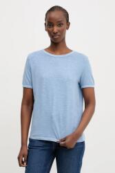 Tommy Jeans pamut póló női, DW0DW20366 - kék XS
