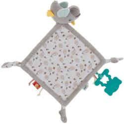 BabyJem Jucarie dentitie cu paturica pathwork bird, babyjem, gri (BJ_8581) - bekid
