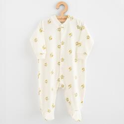 NEW BABY Salopetă pentru bebeluși din bumbac organic New Baby Olivy, mărime 68 (4-6l)