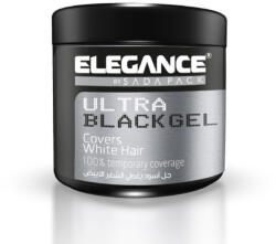 Elegance Ultra Black Gel - Covers White Hair 250 Ml (100-128)