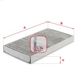 SOFIMA Filtru, aer habitaclu SOFIMA S 4107 CA (S 4107 CA)