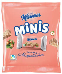 Manner Minis mogyorós ostya 150g - vegyesbolt