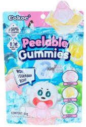 COKOC Peeling Soft Candy Mixed Fruit Soda vegyes gyümölcsszóda ízű gumicukor 60g - vegyesbolt