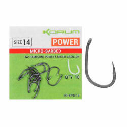 Korum Xpert Power Micro Barbed Hook feeder horog 12 (KHXPB-12)