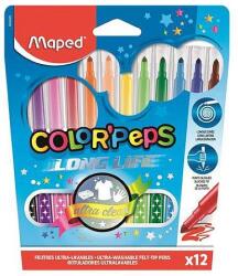 Maped kimosható filctoll 12 db-os készlet - Color Peps (IMA845020)