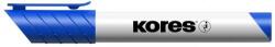 Kores Tábla- és flipchart marker, 1-3 mm, kúpos, KORES K-Marker, kék