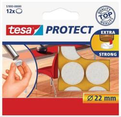 Tesa Filckorong, karcolásgátló, 22 mm, TESA Protect, fehér