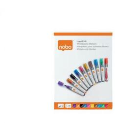 Nobo Táblamarker, folyékonytintás, kúpos, 1-3 mm, NOBO, vegyes színek - officeland