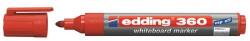 edding Tábla- és flipchart marker, 1, 5-3 mm, kúpos, EDDING 360, piros