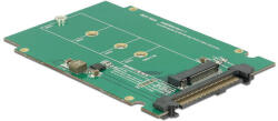 Delock 2.5 -os átalakító U. 2 SFF-8639 & gt; M. 2 NGFF NVMe M aljzat (DL-62710)