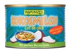 RAPUNZEL Bio alapanyagok sütéshez, kókusztej 200 ml
