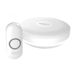 Honeywell DCR313N Vezeték Nélküli Csengő, 150 m Hatótáv, 84 DB, 6 Dallam, LED Jelzőfény, IP55, 868 MHz