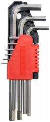TOYA Imbuszkulcs klt. 9 r. (1, 5-10) CrV (YT-0500)