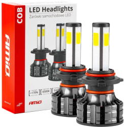 AMiO Becuri auto LED seria COB HB3 6500K AMIO-02846 (AMI-02846) - pcone