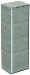 Ideal Standard Connect Air - Dulap înalt 40x30x120 cm, stejar gri/alb mat E0834PS (E0834PS)