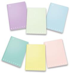 Patria Pigna: Monocromo Pastel vonalas füzet, A4 - többféle - fizz