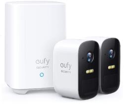 Anker EUFYCAM2C S210 Biztonsági Kamera Rendszer (2+1) 1080p (1920x1080), WiFi-s, vízálló, kül-beltéri - T88313D2 (T88313D2) - digitalgo