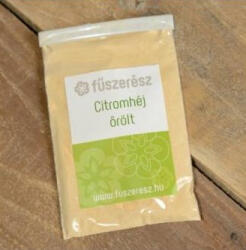 fűszerész citromhéj őrölt 20 g - bioszallito