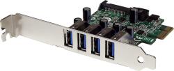 StarTech 4 portos USB-A 3.0 PCIe x1 vezérlőkártya (PEXUSB3S4V) (PEXUSB3S4V)