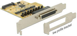 Delock PCI Express kártya & gt; 4 x soros, tápfeszültség forrással (DL-89447)