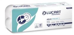 Lucart Toalettpapír, 2 rétegű, kistekercses, 22 m, LUCART Aquastream 10
