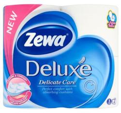 Zewa Toalettpapír, 3 rétegű, 4 tekercses, ZEWA Deluxe, fehér