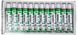 Nebulo Tempera NEBULO zöld 12 ml 12 darabos (NTF-ZO-1-12)