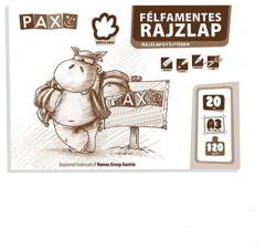 PAX Félfamentes Rajzlap - A3, 20 Darabos