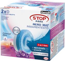 Ceresit Stop Pára Aero 360° páramentesítő utántöltő tabletta levendula illattal 2 x 450 g (900 g)