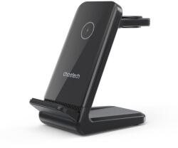Choetech TÖLTŐ 3-1ben (Mágneses Wireless, fekete), Choetech (T608-FBK)
