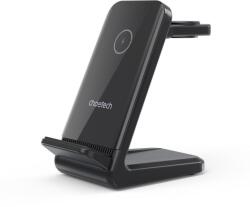 Choetech TÖLTŐ 3-1ben (Mágneses Wireless, fekete), Choetech (T608-FBK) - nyomtassingyen