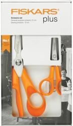 Fiskars Olló készlet, FISKARS "Classic", narancssárga, 2db/bliszt (1003031) - nyomtassingyen