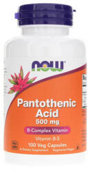 NOW Pantothenic Acid 500 mg 100 comprimate