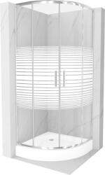 Mexen Rio 70x70 cm + tray round