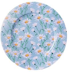  IRIS bádog tálca pipitér kék 33x1, 5cm (81062) - bestbyte