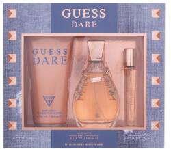 GUESS Dare set: Apa de toaleta 100 ml + Apa de toaleta 15 ml + Lapte de corp 200 ml pentru femei