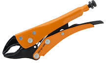 Grip-on önzárófogó hajlított pofájú 192 grip-on-121-07f589